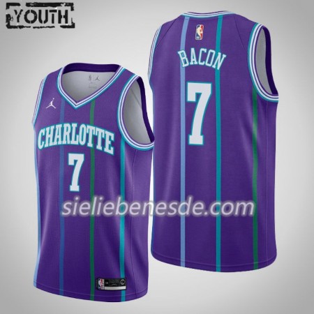 Kinder NBA Charlotte Hornets Trikot Dwayne Bacon 7 Jordan Brand 2019-2020 Hardwood Classics Swingman